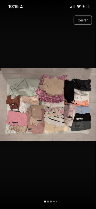 Lote de camisetas
