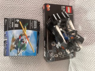 Lote Lego Technic 42032 y Helicóptero