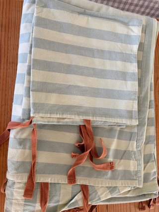 Funda Nórdica y Almohada Zara Home Rayas