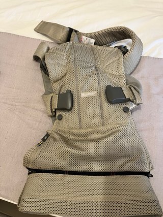Mochila Portabebés BabyBjörn One Air Gris