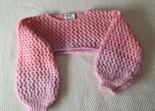Jersey corto rosa degradado Rita Ora