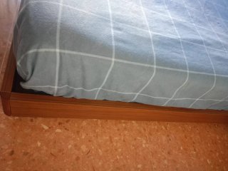 Cama Somier de matrimonio de madera