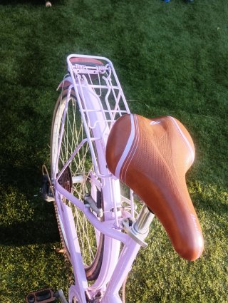Bicicleta Urbana Retro Lila