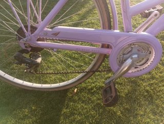 Bicicleta Urbana Retro Lila