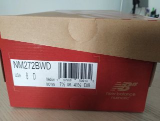 Zapatillas skate New Balance Numeric 272 negras