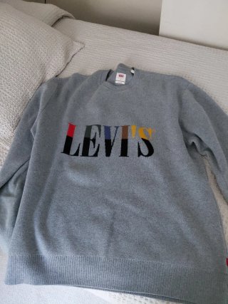 Jersey Levi's Gris Multicolor Talla S