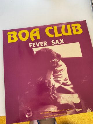 Boa Club - Fever Sax 12 Vinilo