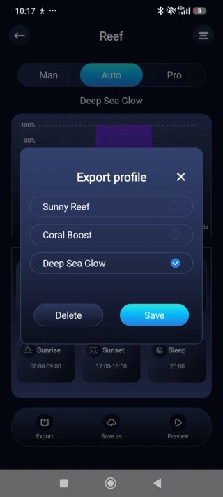 Fluval Marine 3.0 Bluetooth LED Aquarium Light.