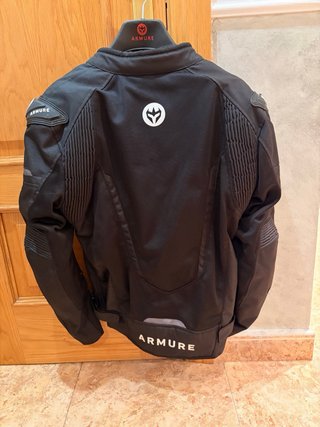 Chaqueta Moto Verano Armure Negra