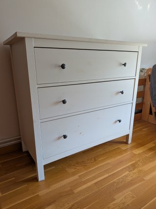 Cómoda IKEA Hemnes 3 cajones Blanca
