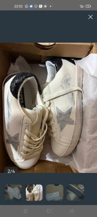 Zapatillas Golden Goose Mujer Beige/Blanco