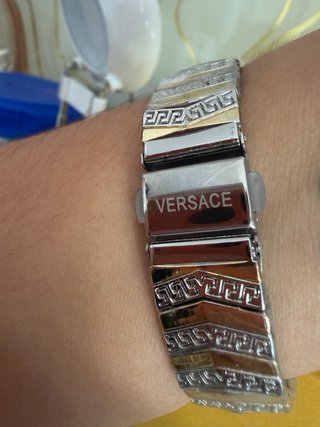 Reloj Versace Medusa Oro y Plata