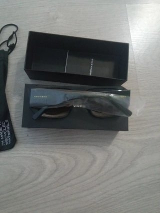Gafas de sol Hawkers negras y marrones