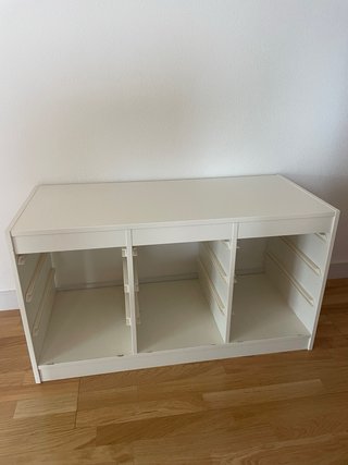 Mueble Almacenaje Infantil Ikea Trofast Rojo