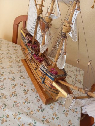 Maqueta velero May Flower