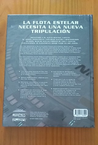 (SI ENVIO) STAR TREK ADVENTURES JUEGO ROL BASICO