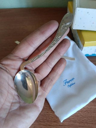 Cuchara Farco NUEVO PLATA 925 nacimiento regalo