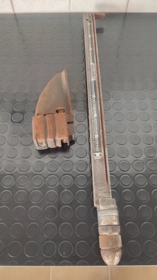 Calibre de altura antiguo