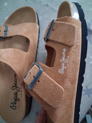 Sandalias Pepe Jeans Beige/Marrón Talla 39