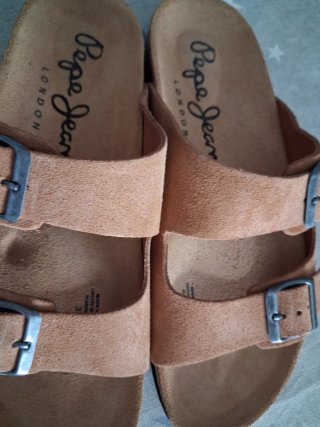 Sandalias Pepe Jeans Beige/Marrón Talla 39