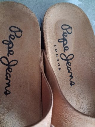 Sandalias Pepe Jeans Beige/Marrón Talla 39