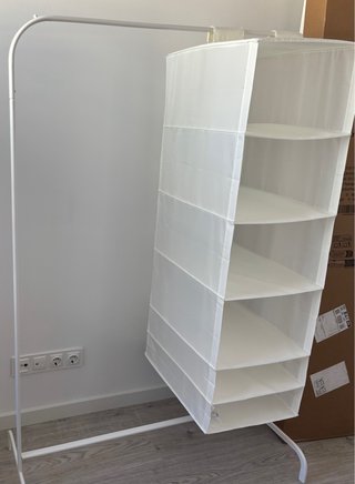 Burro perchero Ikea y organizador Tengo dos