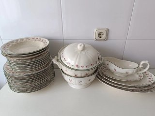 Vajilla San Claudio Grana Porcelana