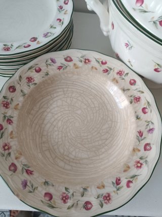 Vajilla San Claudio Grana Porcelana