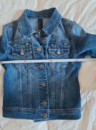 Chaqueta vaquera niña Benetton 6-7 años