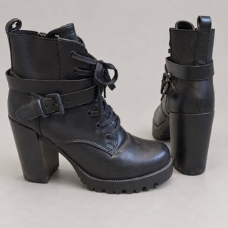 Botines Primadonna tacón negros talla 39