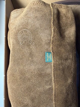 Botas altas DAKOTA BOOTS ante marrón