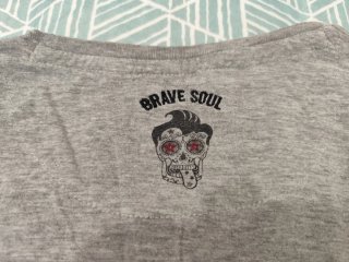 Camiseta Brave Soul Barber Shop Talla L