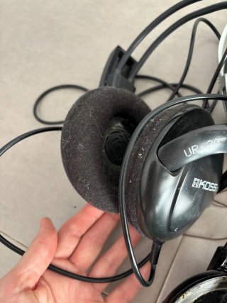 Lote 3 auriculares: Koss, Sennheiser, SteelSeries