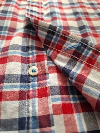 Camisa Tommy Hilfiger Cuadros Azul/Rojo 3XL