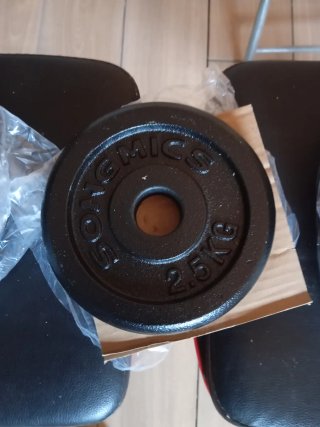 Discos de pesas totalmente nuevos