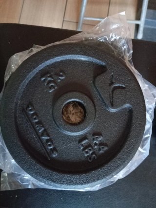 Discos de pesas totalmente nuevos