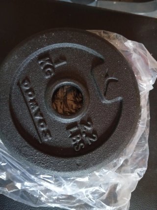 Discos de pesas totalmente nuevos