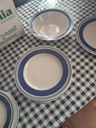 Vajilla Saturnia Porcelana 20 Piezas