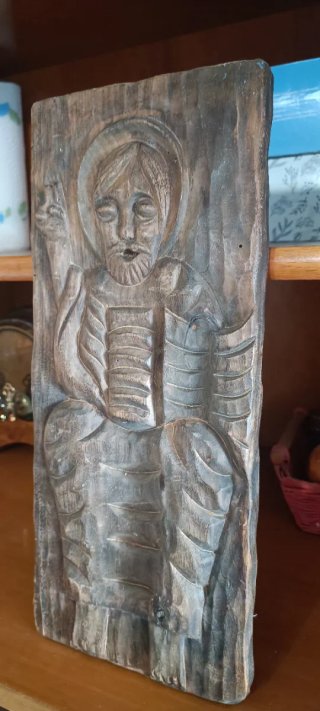 Cuadro tallado en madera