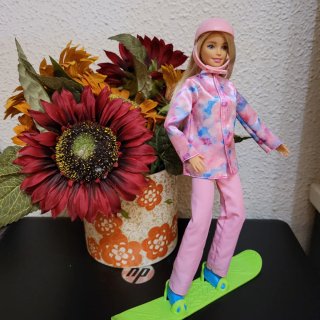 Muñeca Barbie Snowboarder