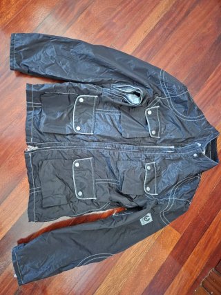 Chubasquero Belstaff Mujer Talla L Negro
