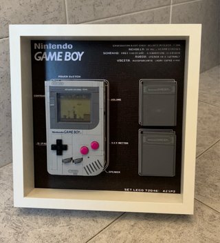 Espositore Lego Nintendo Game Boy