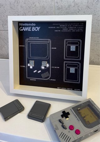Espositore Lego Nintendo Game Boy