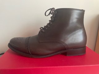 Botines CH Hombre Marrones Brogue