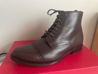 Botines CH Hombre Marrones Brogue