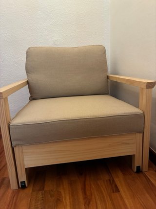 Sillón Cama Ikea Tornsborg Beige