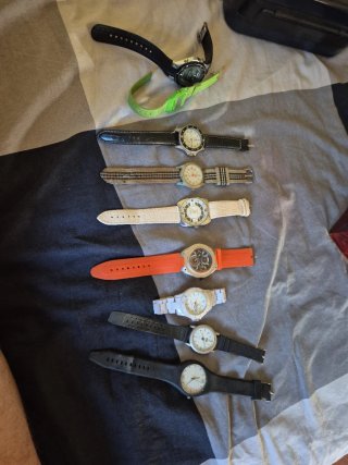 Lote de 9 relojes sin marca