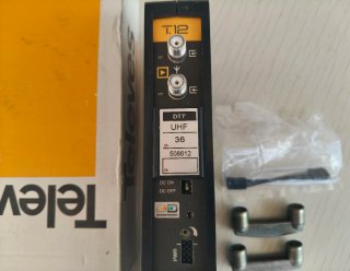 Amplificador monocanal Televes T12 UHF TDT