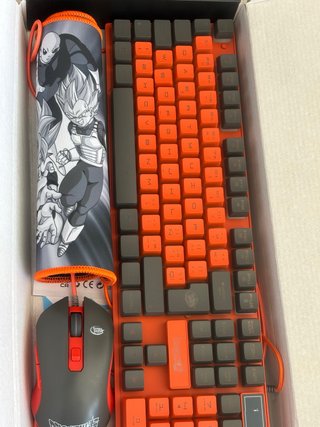 Pack Gaming Dragon Ball FR-TEC Teclado + Ratón