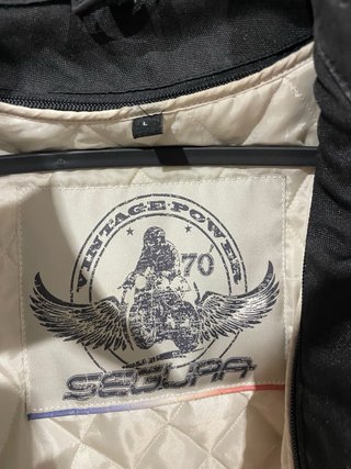 Chaqueta de moto Segura Negra